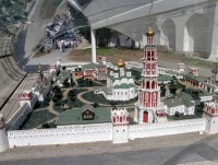 Model celého klášterního komplexu