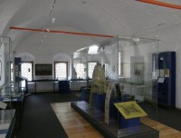Muzeum uvnitř refektáře