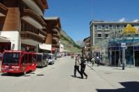 Zermatt - město elektromobilů