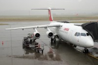 Toto letadlo (Avro RJ 100) nás dopraví zpátky do Prahy