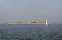 Pevnost Trekroner, která chránila v dobách minulých vjezd do kodaňského přístavu