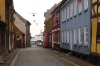 Ulička v centru Helsingøru