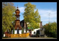Zvonička na náměstí v Třebsíně