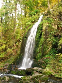 Umělý vodopád v Terčině údolí