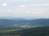 Pohled na rozhlednu Svatobor