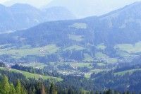 Pohled na Tirol Camp Fieberbrunn