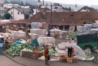Nefalšovaná atmosféra rumunského tržiště