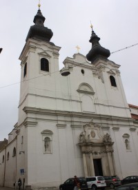 Kostel sv. Kříže.
