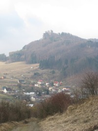 Lietava Majer s hradem Lietava