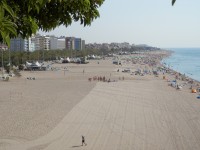 Calella - hlavní pláž