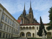 Brno Moravské zemské muzeum s chrámem sv.Petra