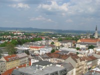 Olomouc z věže kostela sv.Mořice