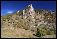 skalní útvar nad kaňonem Uvac