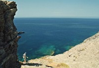 na útesech zálivu Asinara