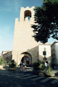Oristano-věž Torre San Cristoforo
