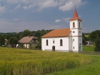 Pustá rybná-klasicistní kostel sv.Bartoloměje