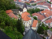 Z věže Trenčianského hradu