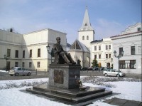 Náměstí s pomníkem T.G.Masyryka