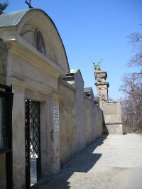 Vyšehradský hřbitov - vchod