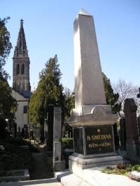 Vyšehradský hřbitov: Hrob Bedřicha Smetany