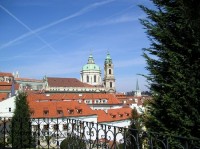 Pohled na kostel sv.Mikuláše