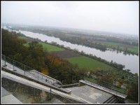 Walhalla - pohled do údolí Dunaje