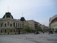 Pěší zóna - Svatoplukovo náměstí