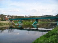 Most přes Berounku v Srbsku