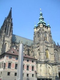 Chrám z 3. nádvoří Pražského hradu