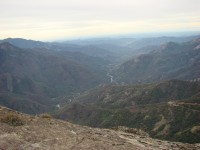 Z vyhlídky Moro Rock