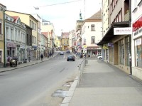 Dolní ulice - cesta k náměstí.