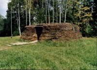 Jurta - obydlí v jakých žili Litevci na Sibiři