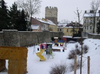 Úsek hradeb mezi Branou a Benešovou ulicí