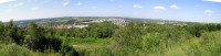 Panoramatická fotka města: Pohled z kóty Vrchovec 549m