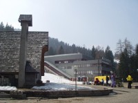 Folgarida -kabinková lanovka a kostelík