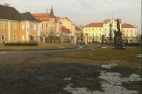 náměstí od zámku: Duchcov