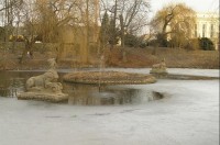 rybníček v parku: Duchcov