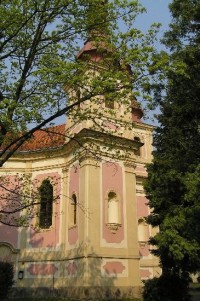 Klášterec nad Ohří: kostel Panny Marie Utěšitelky u hřbitova