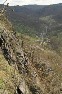 výhled z Vrabince: výhled na Babětín