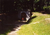 Schwarzenberský kanál: dolní portál tunelu