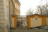zámek Duchcov: brána do zahrady
