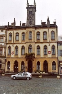Hořice: Radnice na náměstí