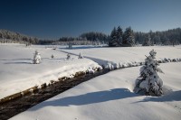 Schwarzwassertal v zimě