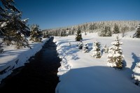 Schwarzwassertal v zimě