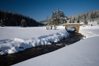 Schwarzwassertal v zimě