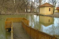 rybníček v parku: Třebívlice