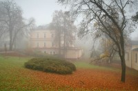 Podzim v lázeňském parku