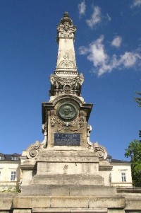 Lázně Bílina: pomník F.A.Reusse