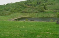 Moldava: jedna z vodních nádrží v dolní části
