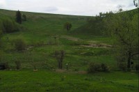 Moldava: údolí Moldavského potoka v dolní části